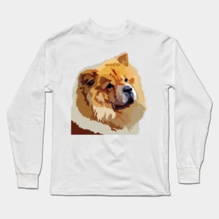 Chow Dog Long Sleeve T-Shirt